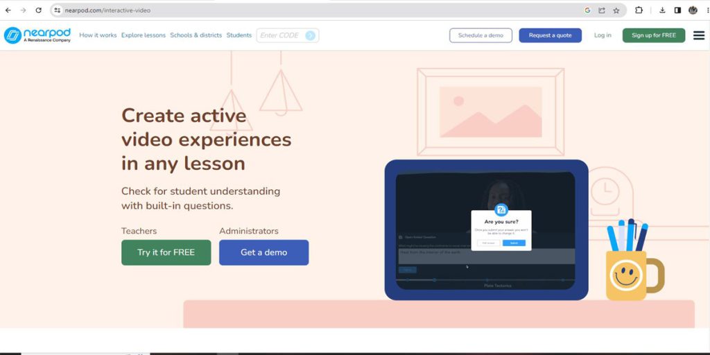 Nearpod- Interactive Lessons and Videos for Better Learning 