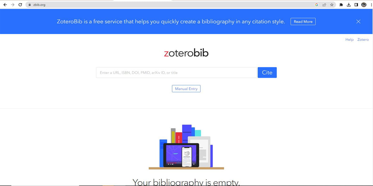  ZoteroBib: Free bibliography generator