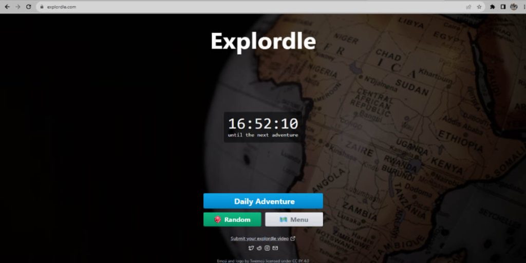 Explordle Game 