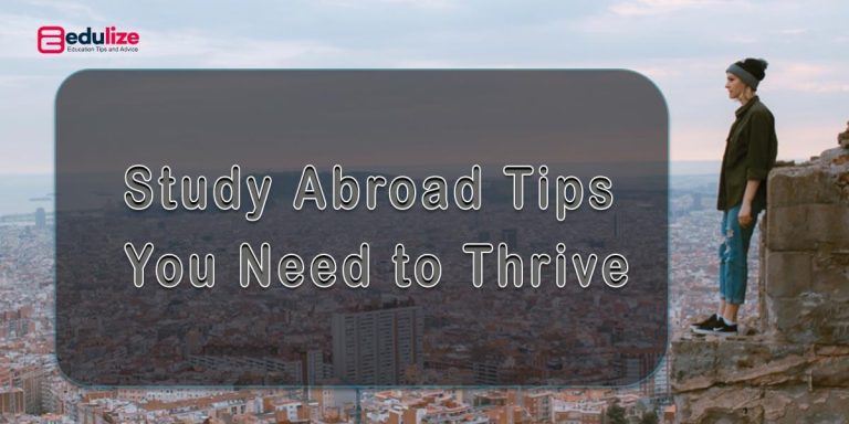 Helpful Study Abroad Tips