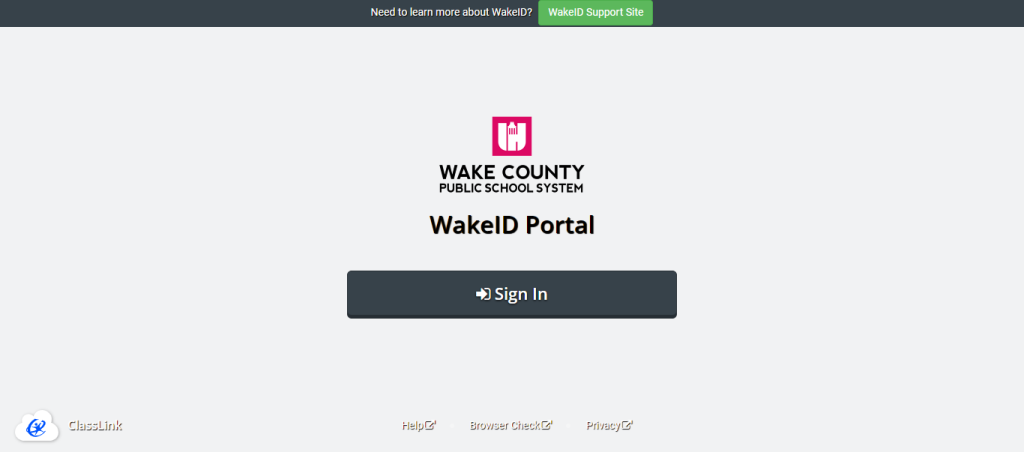 WakeID Portal 